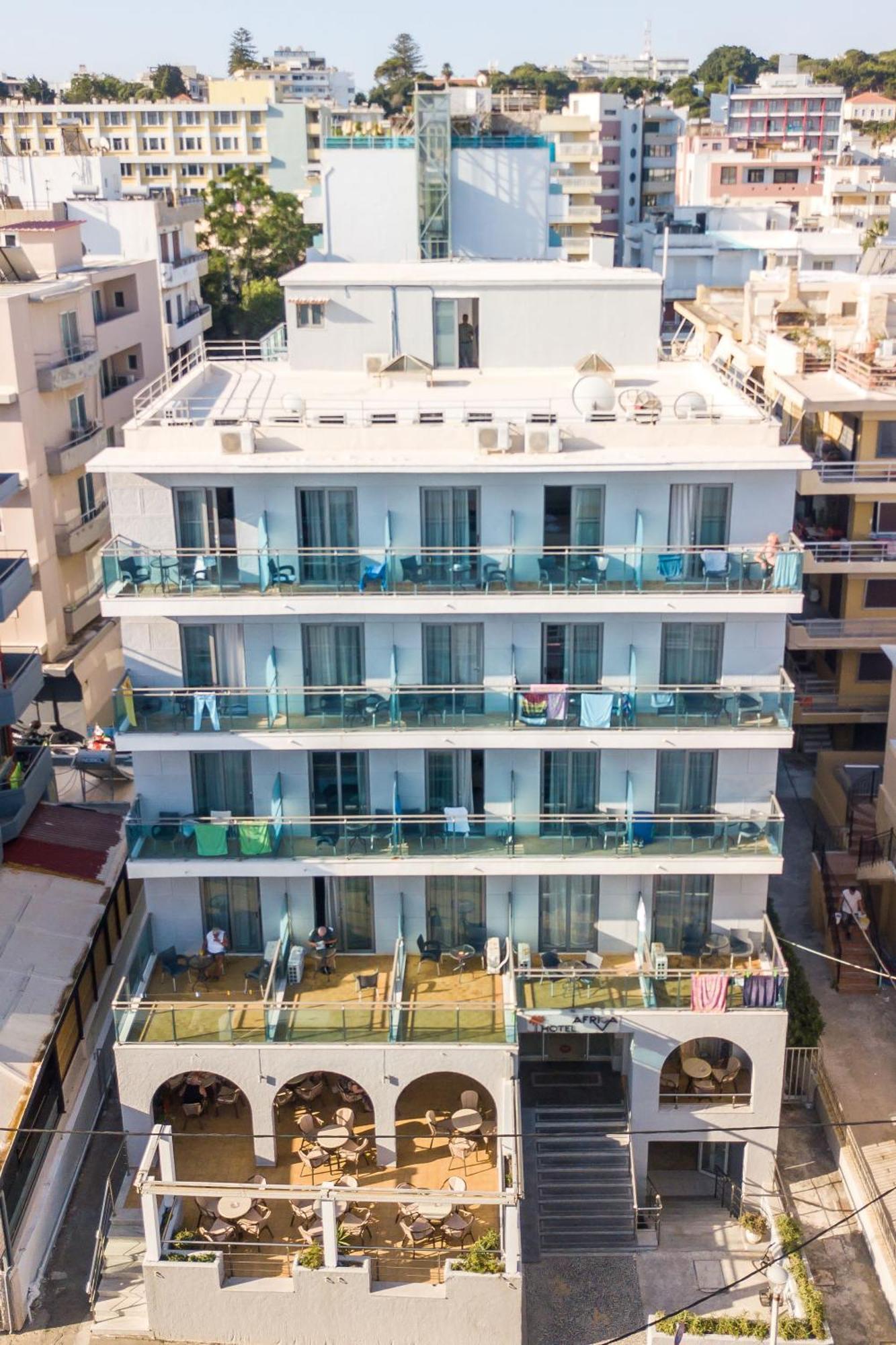 Hotel Africa Rhodes City Extérieur photo